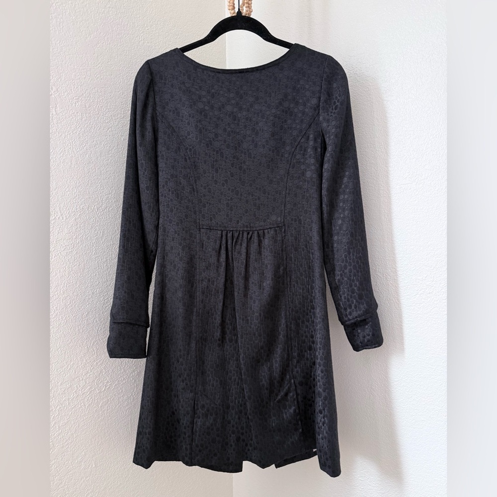 Anthropologie Tulle Black Glam Coat - Picture 7 of 9